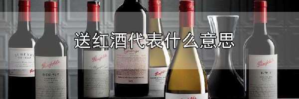 送红酒代表什么意思