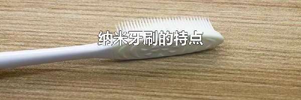 纳米牙刷的特点