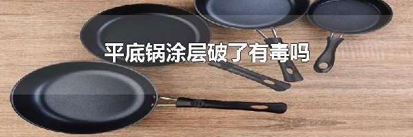 平底锅涂层破了有毒吗