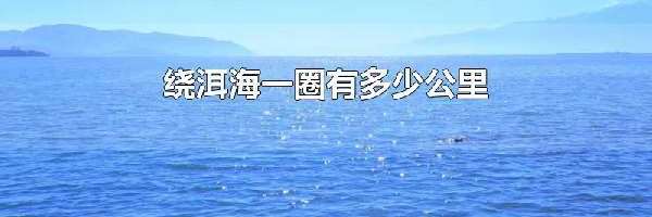 绕洱海一圈有多少公里