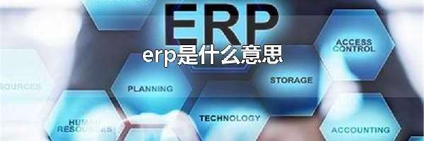 erp是什么意思