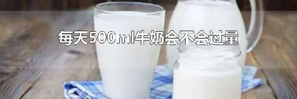 每天500ml牛奶会不会过量