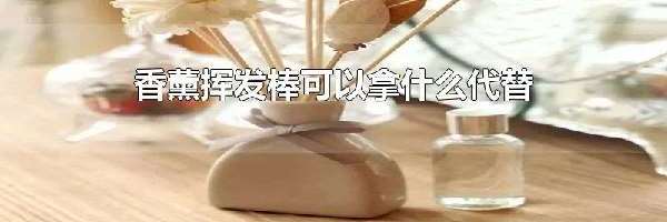 香薰挥发棒可以拿什么代替