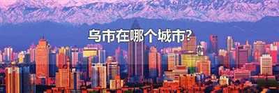 乌市在哪个城市?