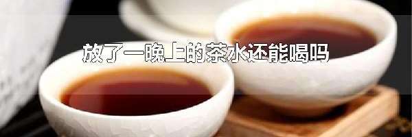 放了一晚上的茶水还能喝吗