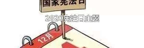 2020宪法日主题