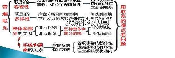 联系的观点