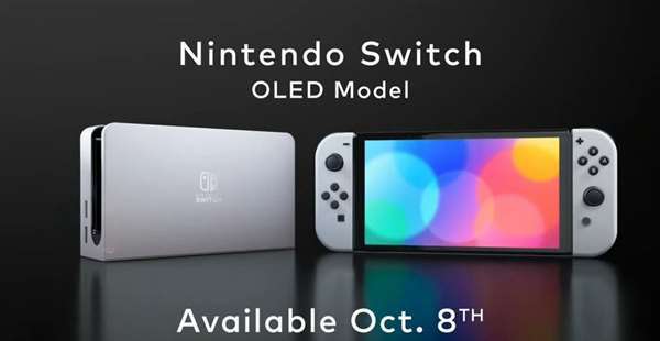 Nintendo Switch OLED 新机型正式公开亮相