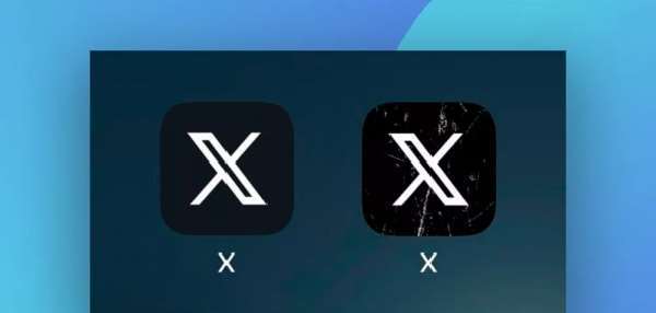 X（推特）的LOGO新增破损效果马斯克：我很喜欢