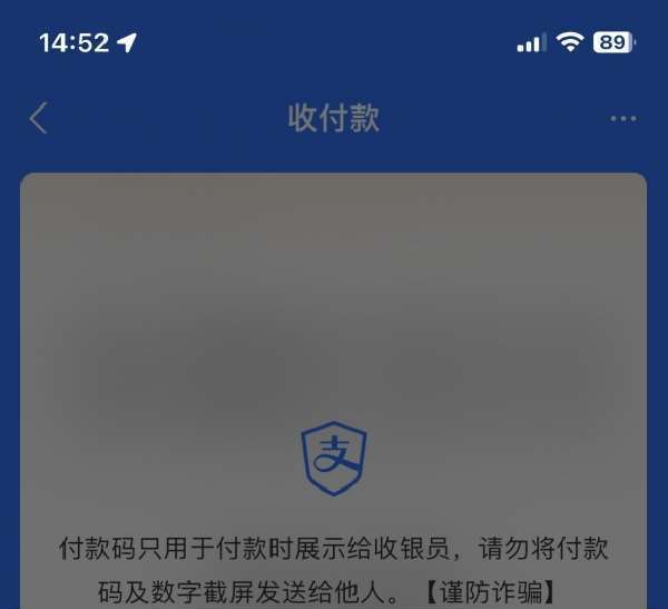 支付宝推付款码隐私保护功能网友:我的存款用得到？