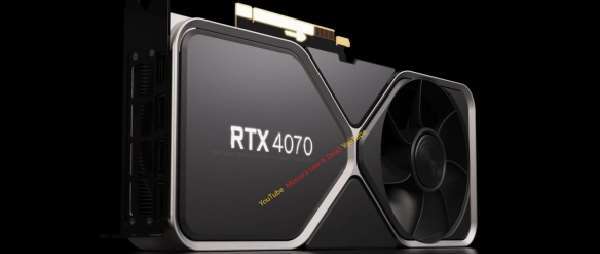 RTX4070公版显卡渲染图：双槽厚度好评大风扇很静音