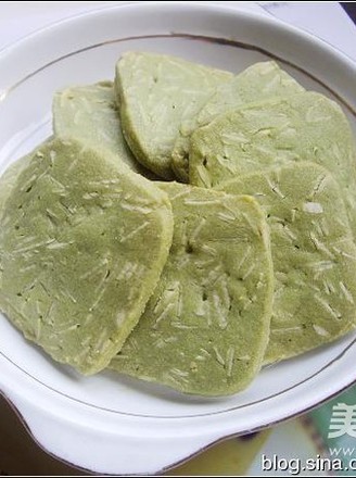 抹茶杏仁饼干